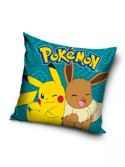 Pokémon Eevee velúr párnahuzat 40x40 cm Nr2