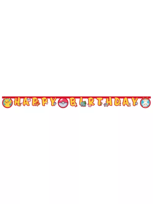 Pokémon Next Generation Happy Birthday felirat FSC 2 MÉTER Nr3