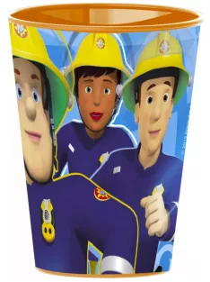 Sam a Tűzoltó műanyag pohár 260 ml Nr 01