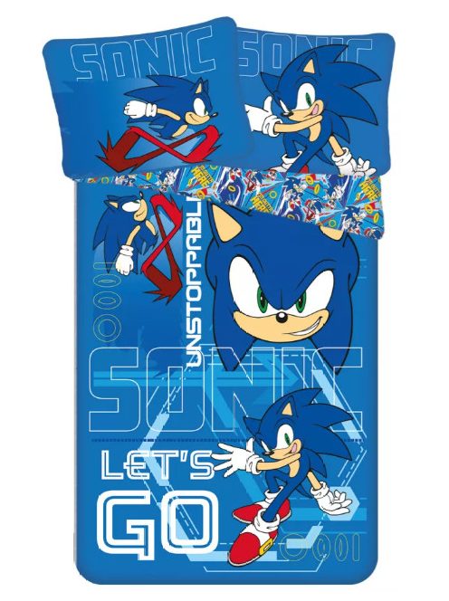 Sonic, a sündisznó Let's go ágyneműhuzat 140×200cm, 70×90 cm Nr4
