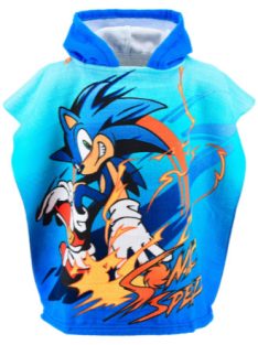  Sonic a sündisznó Speed strandtörölköző poncsó 55x110 cm (Fast Dry) Nr3