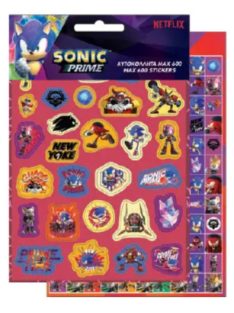 Sonic a sündisznó 600 darabos matrica szett Nr2