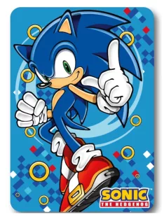   Sonic a sündisznó Gold Ring polár takaró, pléd 100x140 cm Nr5