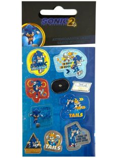 Sonic a sündisznó Speed hologramos matrica szett Nr2
