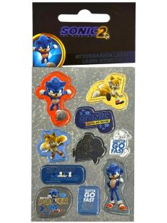 Sonic a sündisznó Speed hologramos matrica szett Nr3