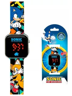 Sonic a sündisznó Tails digitális LED karóra
