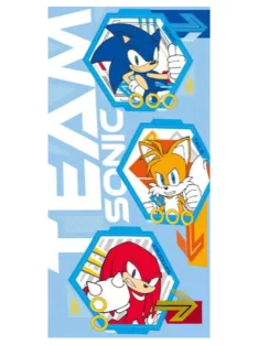   Sonic a sündisznó fürdőlepedő, strandtörölköző 70x140 cm Nr 02