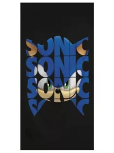   Sonic a sündisznó fürdőlepedő, strandtörölköző 70x140 cm (Fast Dry) Nr 03