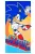 Sonic a sündisznó fürdőlepedő, strandtörölköző 70x140 cm (Fast Dry) Nr 04