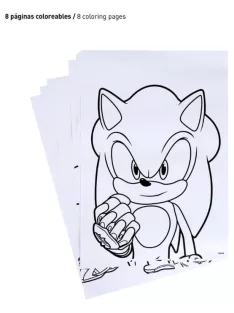 Sonic a sündisznó írószer szett Nr1