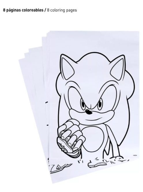 Sonic a sündisznó írószer szett Nr1
