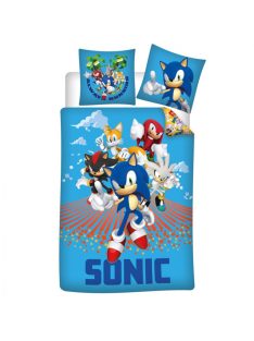   Sonic a sündisznó Race ágyneműhuzat 140×200 cm, 63×63 cm microfibre /microfiber