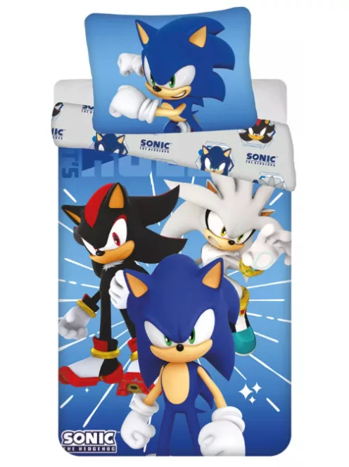 Sonic a sündisznó Ultimate ágyneműhuzat 140×200 cm, 70×90 cm microfibre /microfiber
