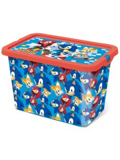 Sonic a sündisznó Friends műanyag tároló doboz - 7 L