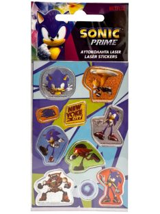 Sonic a sündisznó Shining hologramos matrica szett Nr1