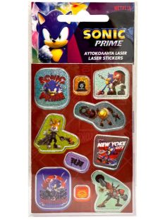 Sonic a sündisznó Shining hologramos matrica szett Nr2