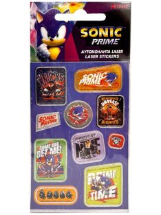Sonic a sündisznó Shining hologramos matrica szett Nr3