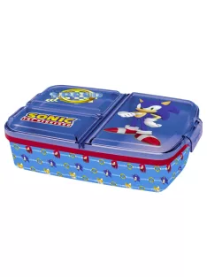   Sonic a sündisznó szendvicsdoboz, uzsonnásdoboz - Több rekeszes Nr1