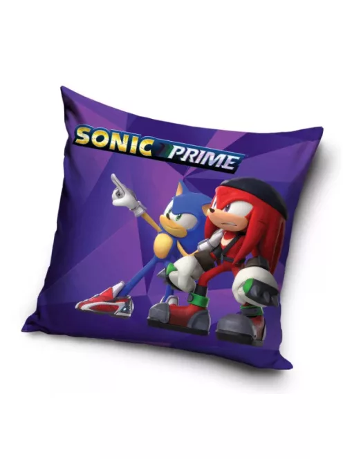 Sonic a sündisznó Mission velúr párnahuzat 40x40 cm Nr3