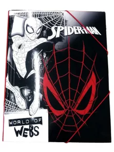 Pókember World of Webs A/4 gumis mappa Nr4