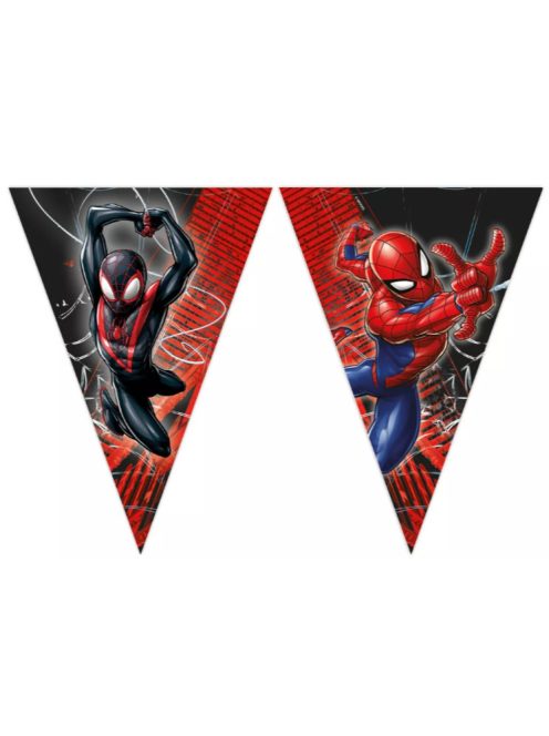 Pókember World of Webs zászlófüzér 2,3 MÉTER FSC