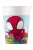 Spidey, Pókember papír pohár 8 DARABOS 200 ml FSC Nr2