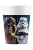 Star Wars papírpohár, party pohár 8 DARABOS, 200 ml FSC Nr1