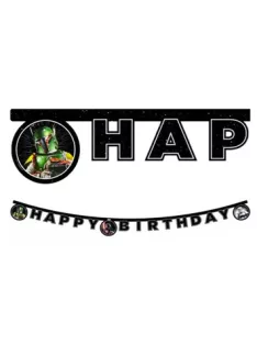 Star Wars Happy Birthday felirat FSC 2 méter Nr1