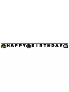 Star Wars Happy Birthday felirat FSC 2 méter Nr1