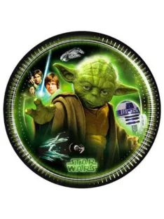 Star Wars Heroes papírtányér 8 DARABOS 19,5 cm Nr7