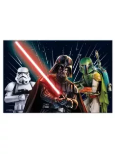 Star Wars Galaxy műanyag asztalterítő 120x180 cm