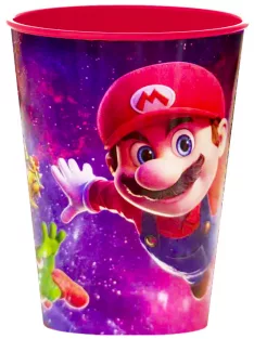 Super Mario műanyag pohár 260 ml Nr 01