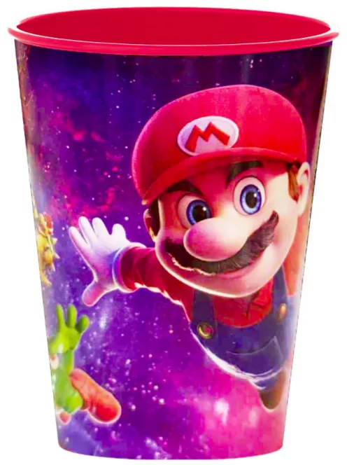 Super Mario műanyag pohár 260 ml Nr 01