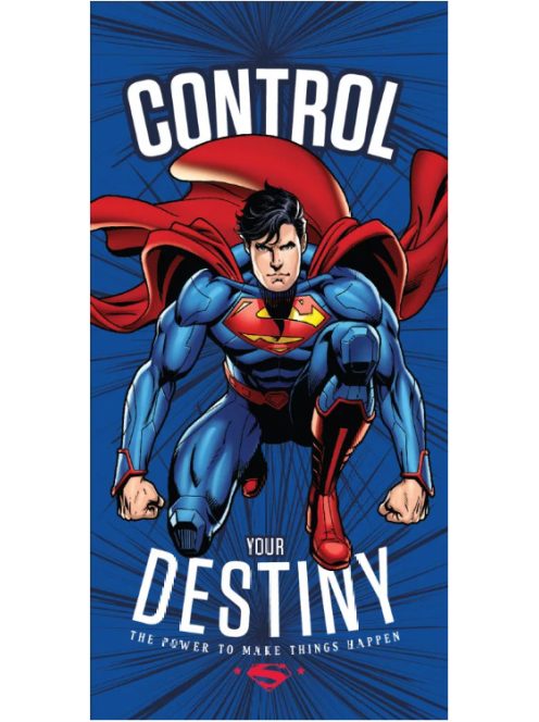 Superman Control fürdőlepedő, strand törölköző 70x140 cm (Fast Dry) Nr1