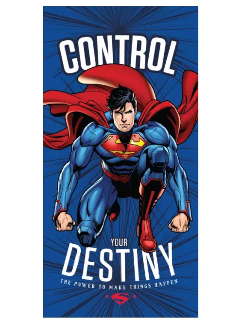 Superman fürdőlepedő, strandtörölköző 70x140 cm (Fast Dry) Nr 01