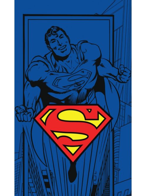Superman kéztörlő, arctörlő, törölköző 30x50 cm