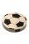 Tejfogtartó festett fekete focis