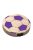 Tejfogtartó, fogdoboz festett lila focis