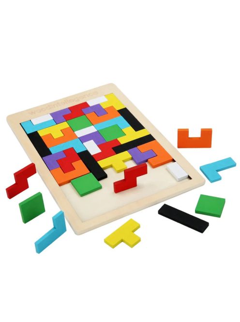Tetrisz puzzle fa játék