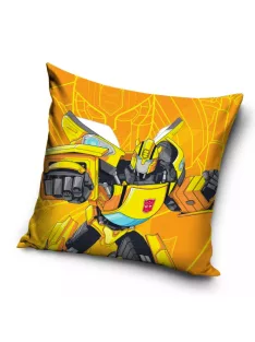 Transformers Bumblebee velúr párnahuzat 40x40 cm Nr2