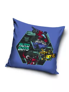 Transformers Autobots Blue velúr párnahuzat 40x40 cm Nr5