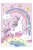Unikornis Rainbow A/4 gumis mappa Nr1