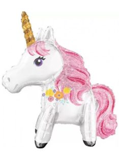Unikornis Magical fólia lufi 63 cm
