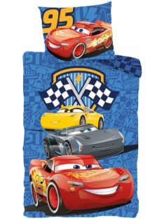   Disney Verdák Track Stars gyerek ágyneműhuzat 100×135 cm, 40×60 cm Nr5