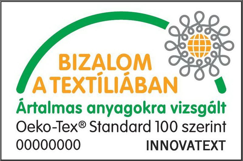 Oeko-Tex standard 100 minősítés