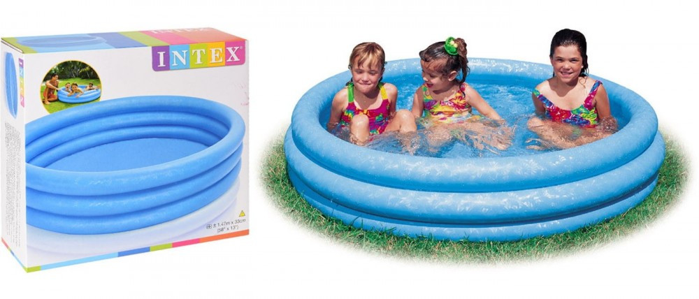 Image of Intex - kristály kék medence - 147x33 cm X