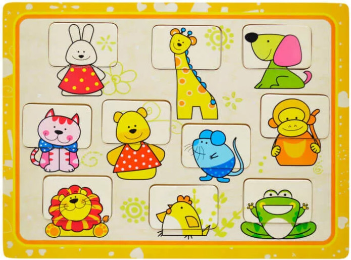 Image of Puzzle arckereső - Nyuszis