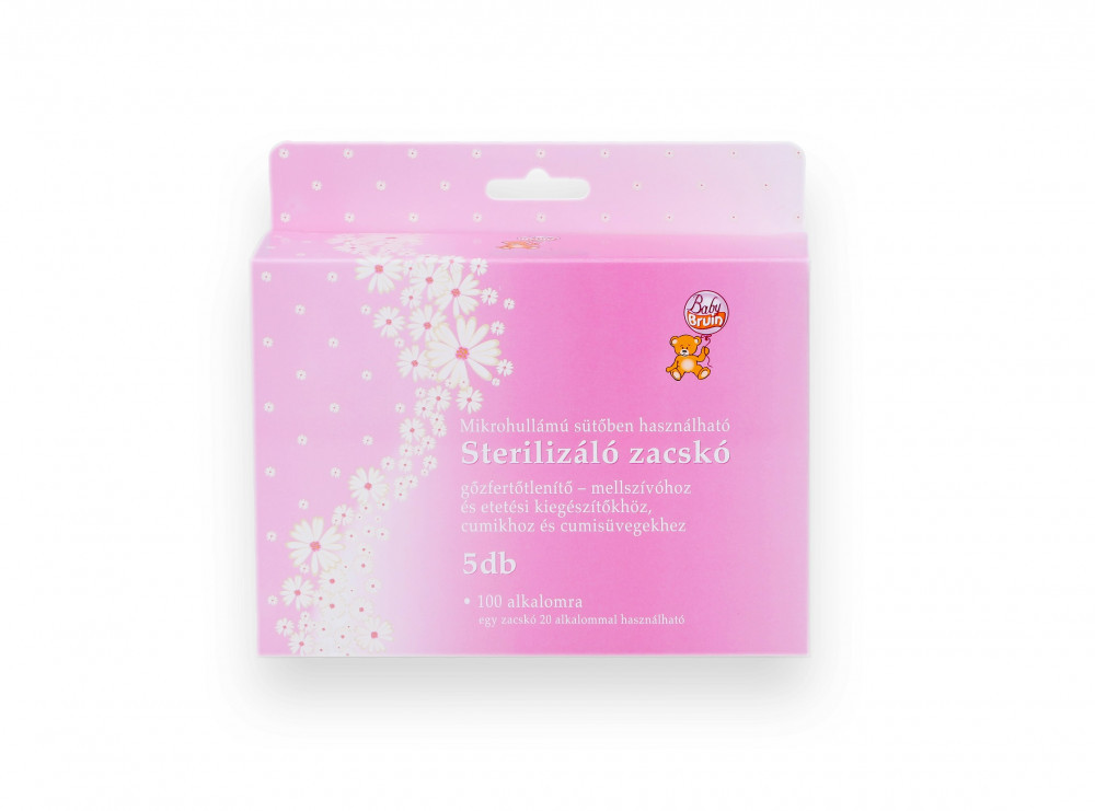 Image of Sterilizáló zacskó 5 db-os 100 alkalomra