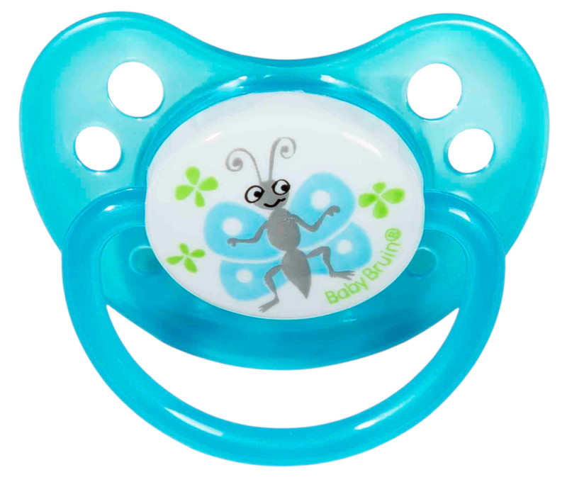 Image of Baby Bruin ortondontikus szilikon játszócumi 0-18 hónapos - Pillangó