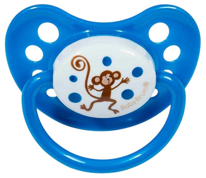 Image of Baby Bruin ortondontikus szilikon játszócumi 0-12 hónapos - Majom